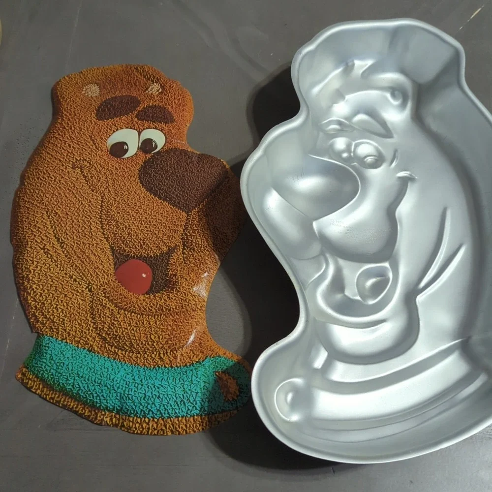 Wilton Scooby Doo Vintage‎ 1975 Cake Pan With Instructions 502-224